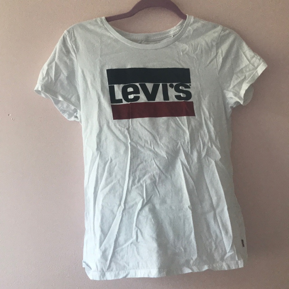 White Levi T shirt